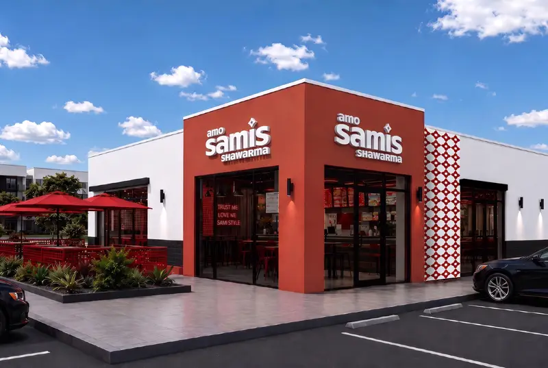 Amo Sami's concept store rendering